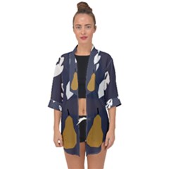 Pattern 10 Open Front Chiffon Kimono by andStretch