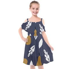 Pattern 10 Kids  Cut Out Shoulders Chiffon Dress by andStretch
