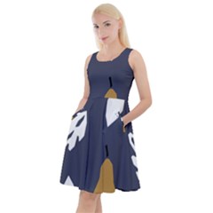 Pattern 10 Knee Length Skater Dress With Pockets by andStretch