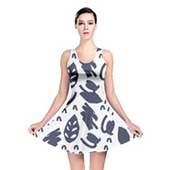 Orchard Leaves Reversible Skater Dress by andStretch