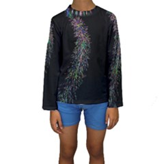 Galaxy Space Kids  Long Sleeve Swimwear by Sabelacarlos