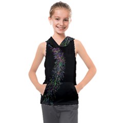 Galaxy Space Kids  Sleeveless Hoodie by Sabelacarlos