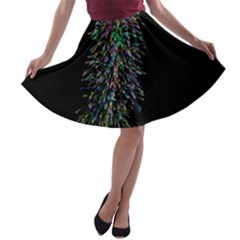 Galaxy Space A-line Skater Skirt by Sabelacarlos