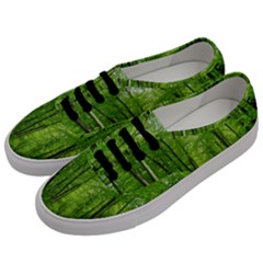 In The Forest The Fullness Of Spring, Green, Men s Classic Low Top Sneakers by MartinsMysteriousPhotographerShop