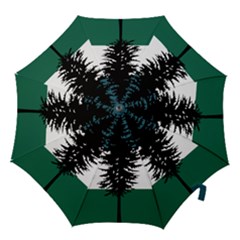 Flag Of Cascadia  Hook Handle Umbrellas (small) by abbeyz71