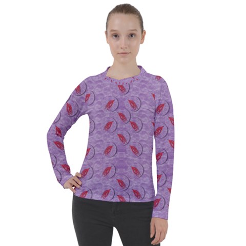 Tropical Flower Forest Of Ornate Colors Women s Pique Long Sleeve Tee by pepitasart