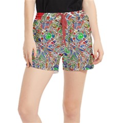 Pop Art - Spirals World 1 Runner Shorts by EDDArt