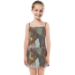 Geometry Diamond Kids  Summer Sun Dress