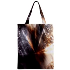 Flash Light Zipper Classic Tote Bag by Sparkle