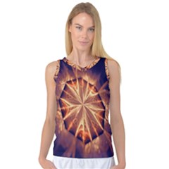 Sun Fractal Women s Basketball Tank Top by Sparkle