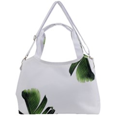Banana Leaves Double Compartment Shoulder Bag by goljakoff