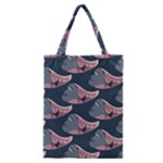 Doodle Queen Fish Pattern Classic Tote Bag