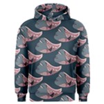 Doodle Queen Fish Pattern Men s Overhead Hoodie