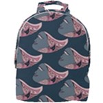 Doodle Queen Fish Pattern Mini Full Print Backpack