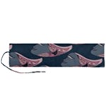 Doodle Queen Fish Pattern Roll Up Canvas Pencil Holder (L)