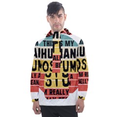 Jelly Bean Men s Front Pocket Pullover Windbreaker by unicornwithstyle
