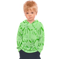 Electric Lime Kids  Overhead Hoodie by Janetaudreywilson