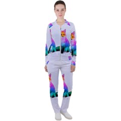 Rainbowfox Casual Jacket And Pants Set