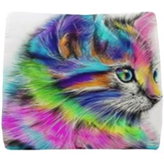 Rainbowcat Seat Cushion by Sparkle