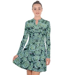 Realflowers Long Sleeve Panel Dress by Sparkle