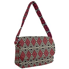 Motif Boho Style Geometric Courier Bag by tmsartbazaar