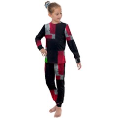 Abstract Tiles Kids  Long Sleeve Set  by essentialimage