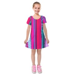 Fashion Belts Kids  Short Sleeve Velvet Dress by essentialimage