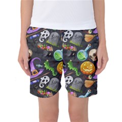 Halloween Women s Basketball Shorts by Angelandspot