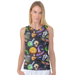 Halloween Women s Basketball Tank Top by Angelandspot