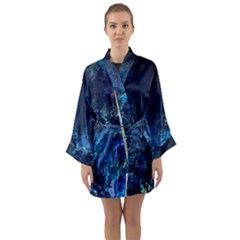  Coral Reef Long Sleeve Satin Kimono by CKArtCreations