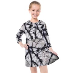 Closing In  Kids  Quarter Sleeve Shirt Dress by MRNStudios