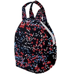 Multicolored Bubbles Motif Abstract Pattern Travel Backpacks by dflcprintsclothing