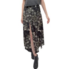 Barb Velour Split Maxi Skirt by MRNStudios