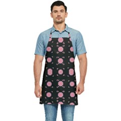 Flowers From The Summer Still In Bloom Kitchen Apron by pepitasart