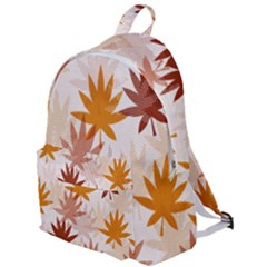 Autumn Leaves Pattern  The Plain Backpack by designsbymallika