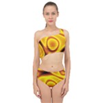 Golden Honey Spliced Up Two Piece Swimsuit