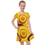 Golden Honey Kids  Cross Web Dress