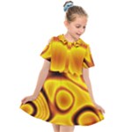 Golden Honey Kids  Short Sleeve Shirt Dress