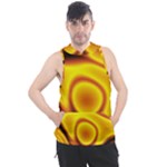 Golden Honey Men s Sleeveless Hoodie