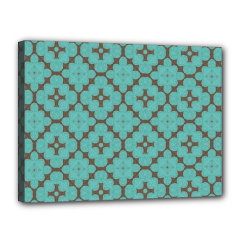 Tiles Canvas 16  X 12  (stretched) by Sobalvarro