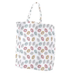 Happy Doodle Laugh Giant Grocery Tote by tmsartbazaar