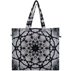Evil Mandala  Canvas Travel Bag by MRNStudios
