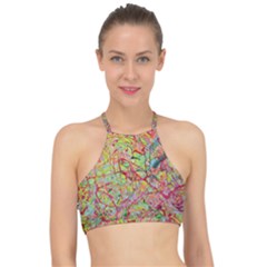 Quarantine Spring Racer Front Bikini Top by arwwearableart