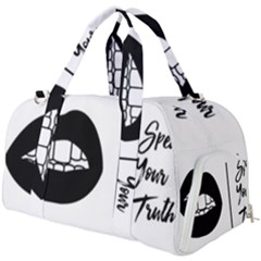 Speak Your Truth Burner Gym Duffel Bag by 20SpeakYourTruth20