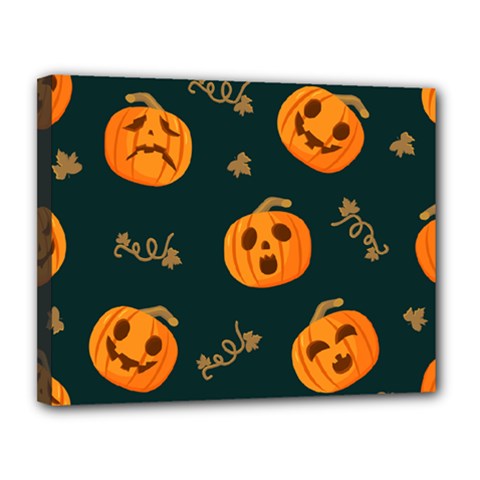 Halloween Canvas 14  X 11  (stretched) by Sobalvarro