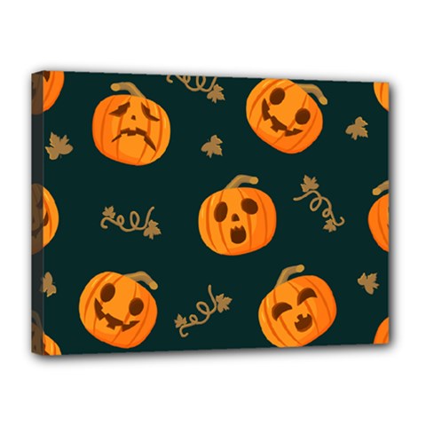 Halloween Canvas 16  X 12  (stretched) by Sobalvarro