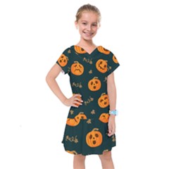 Halloween Kids  Drop Waist Dress by Sobalvarro