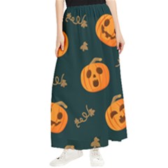 Halloween Maxi Chiffon Skirt by Sobalvarro