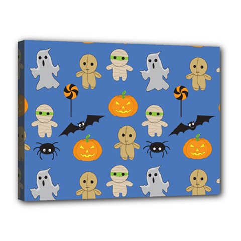 Halloween Canvas 16  X 12  (stretched) by Sobalvarro