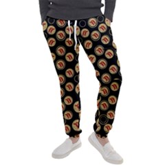 Earth With Flowers And Tree  Wood  Vintage Men s Jogger Sweatpants by pepitasart